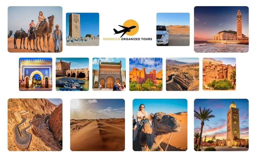 13 días de viaje por Marruecos Desde Casablanca - Gran Circuito por Marreucos - las ciudades imperiales y el desierto de Merzouga.